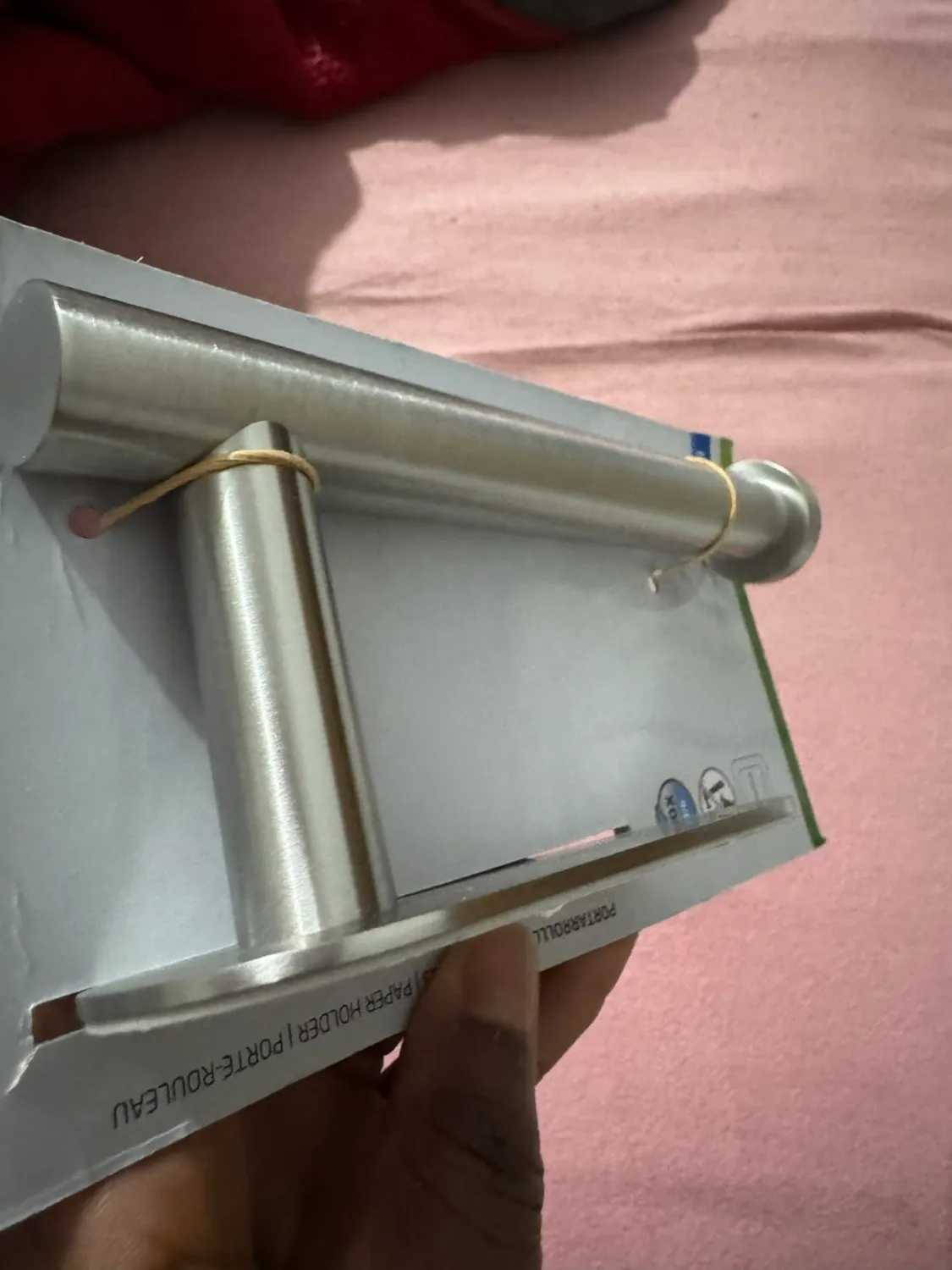 Amig Ea-3 Portarotolo Adesivo Oro Opaco Inox