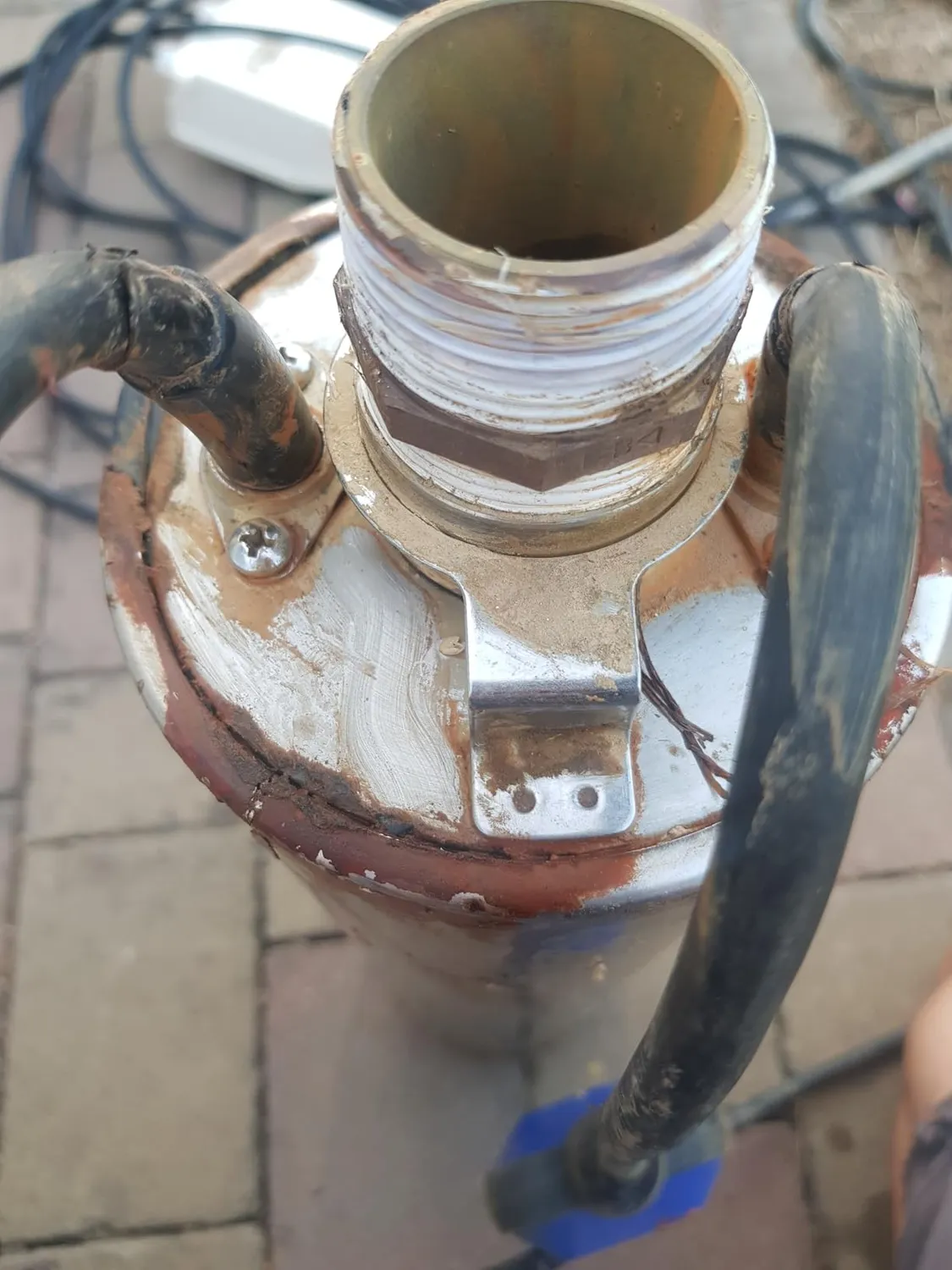 Ribimex Pompa sommersa 750 W 8000 L/h per pozzi