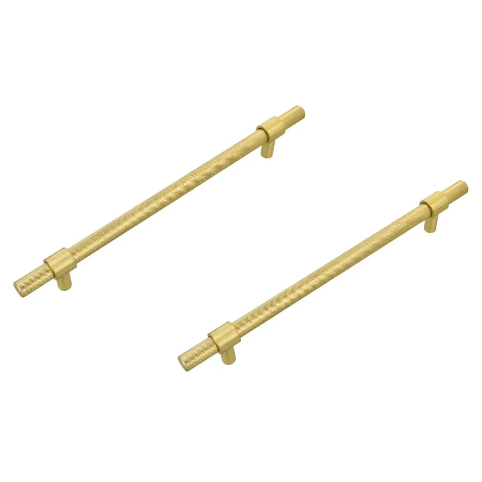 Amig Mod. 836 maniglie mobili 192 mm oro acciaio 2 pezzi