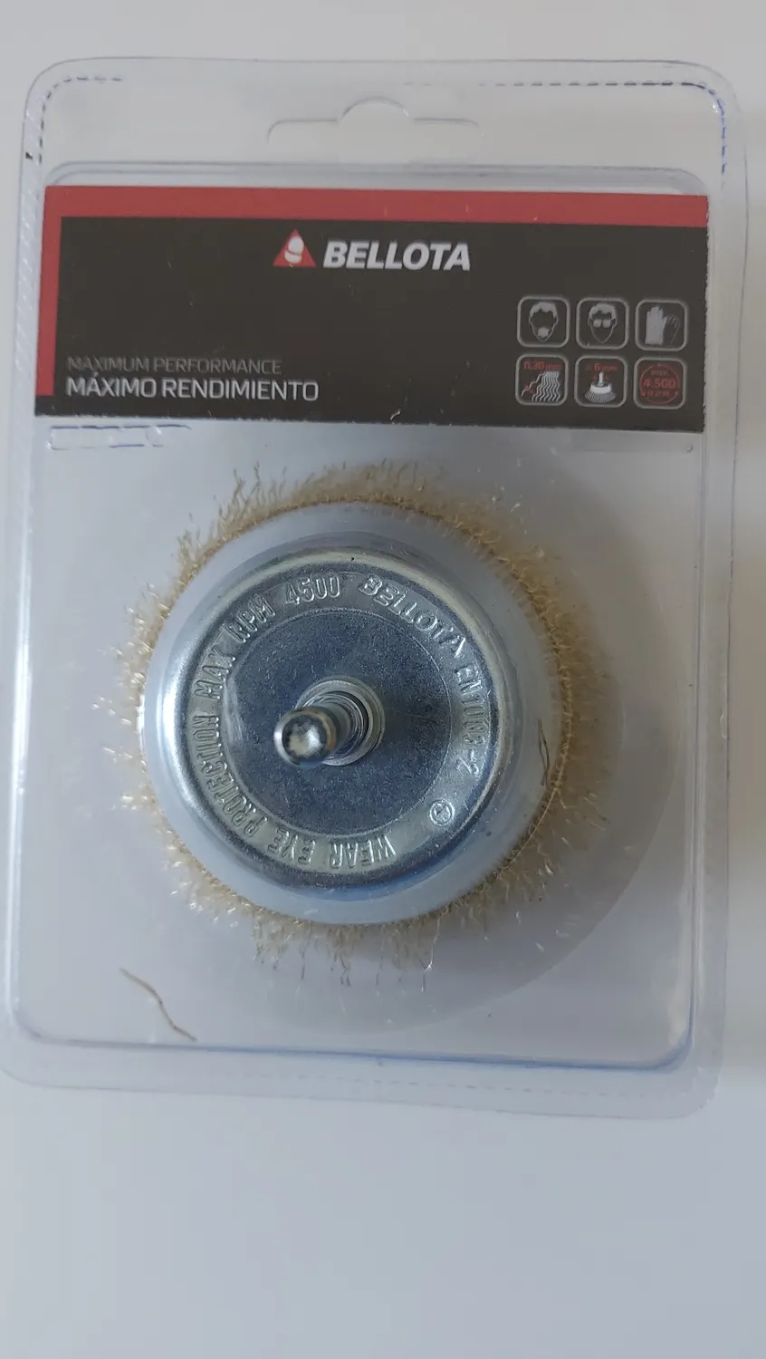 Bellota 50808-75 spazzola tazza trapano filo 75 mm