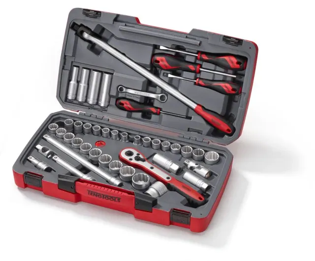 TengTools Mecca Pro 1/2 Set Chiavi Bussola 44 Pezzi mm/AF