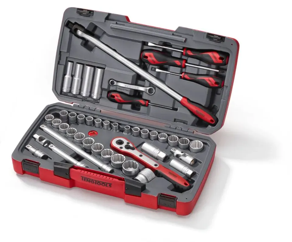 TengTools Mecca Pro 1/2 Set Chiavi Bussola 44 Pezzi mm/AF
