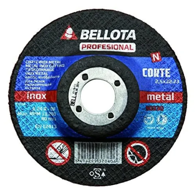 Bellota Disco Abrasivo Taglio Inox-Metal 2,5 mm sottile