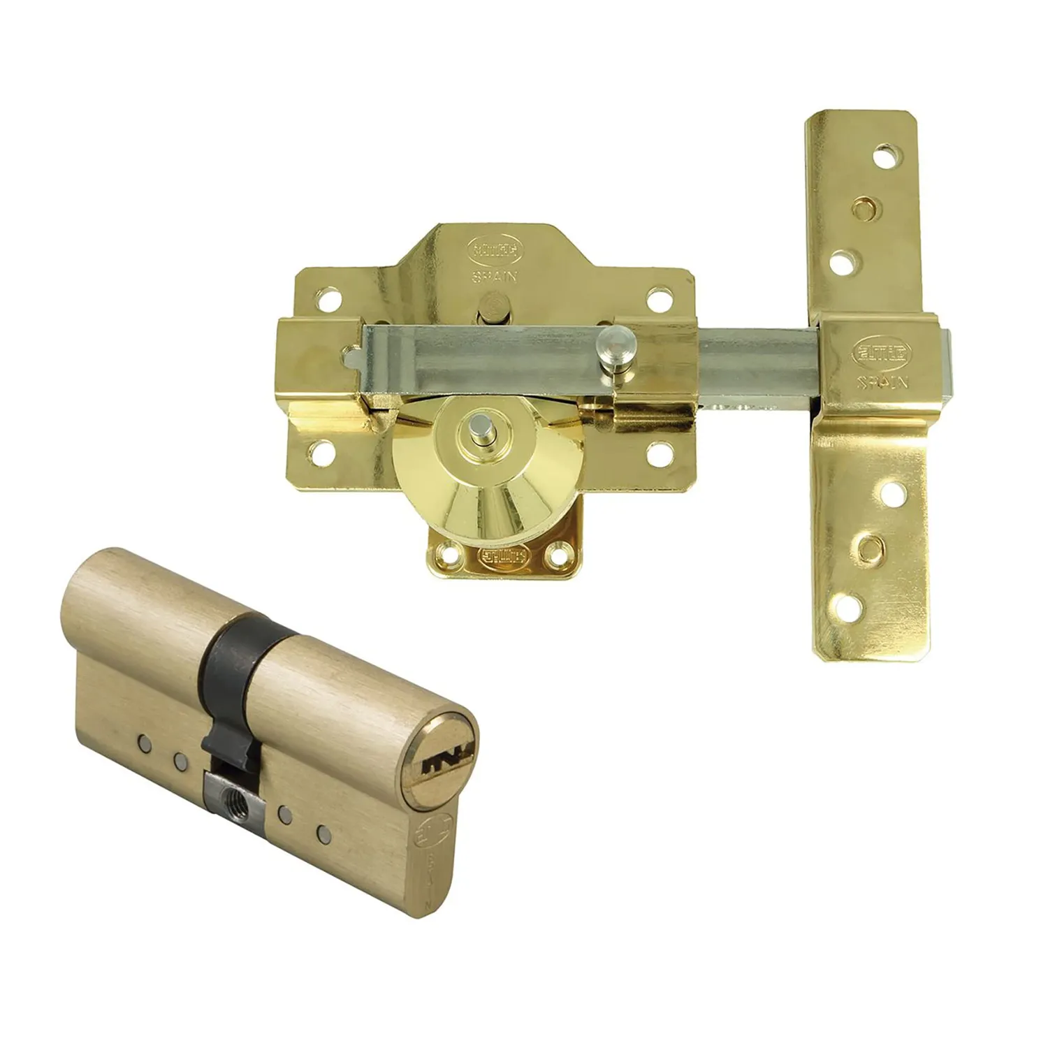 Amig 1PLUS catenaccio con cilindro 70 mm (35-35) acciaio