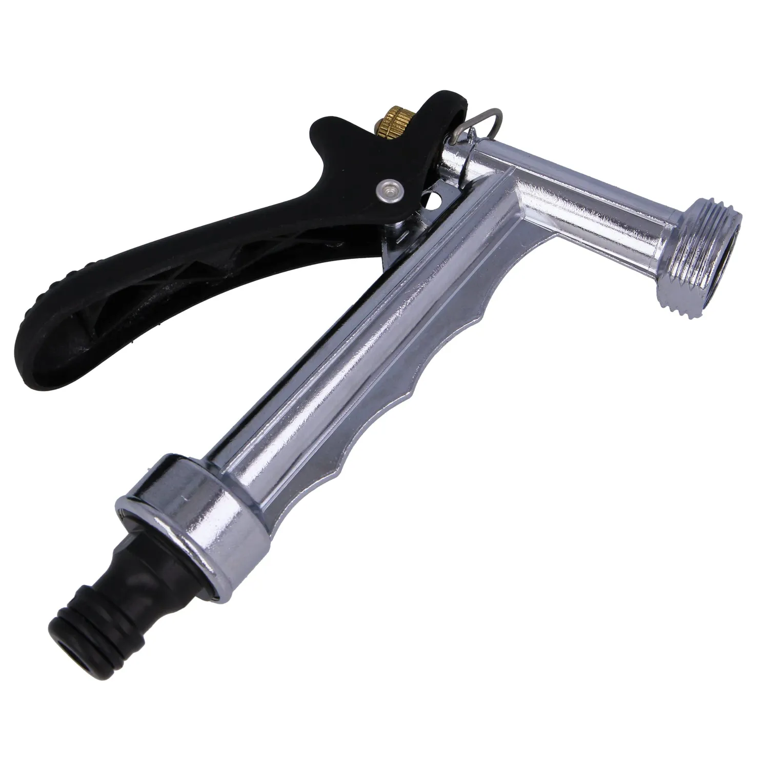 Amig Pistola Irrigazione Metallo 140 mm Acciaio Lucido
