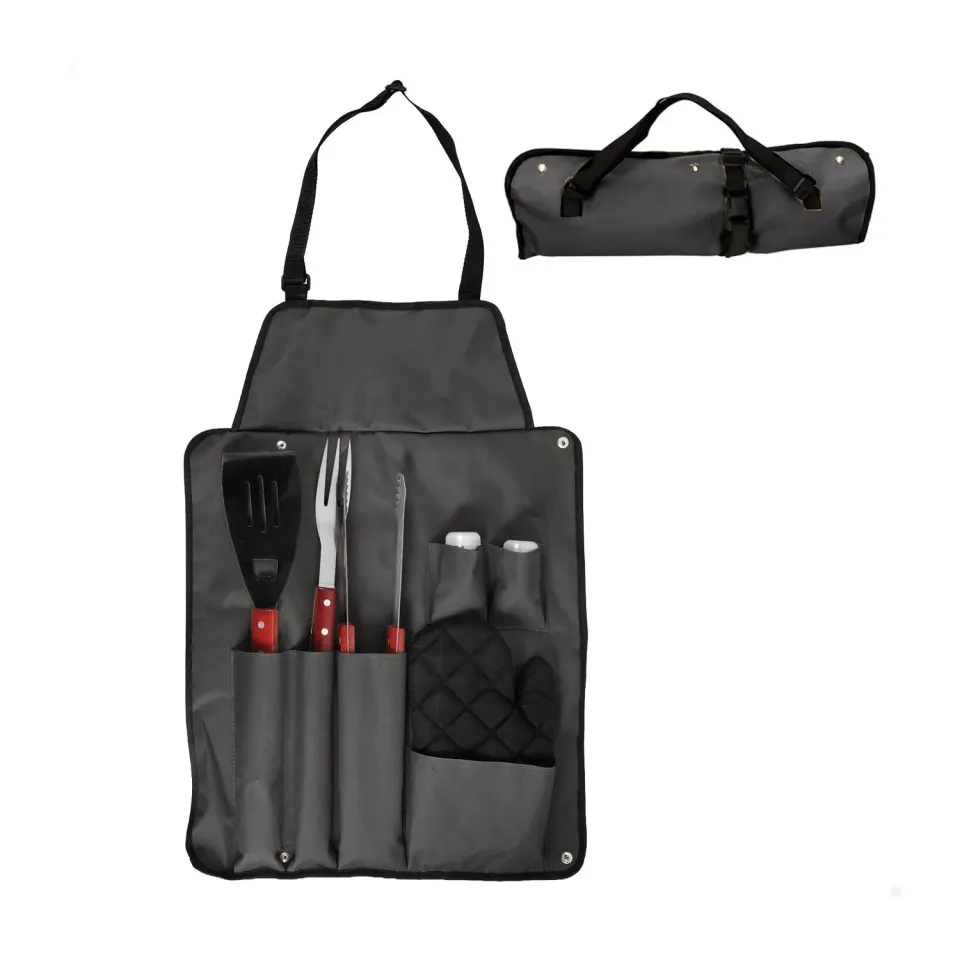 Amig AM17 Set Barbecue 7 pezzi con Grembiule