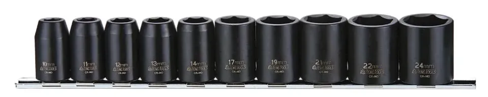 TengTools set bussole impatto 1/2" 10 pezzi ANSI
