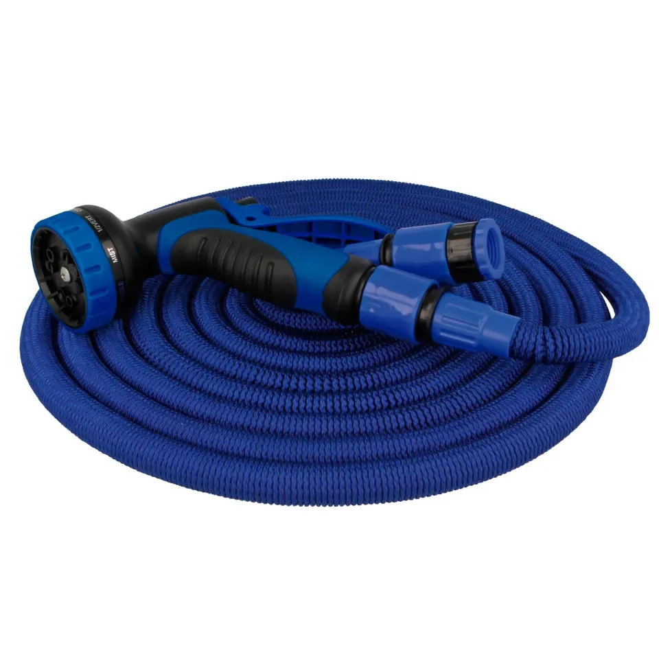Amig Tubo Irrigazione Espandibile 15 m Blu 9 Getti