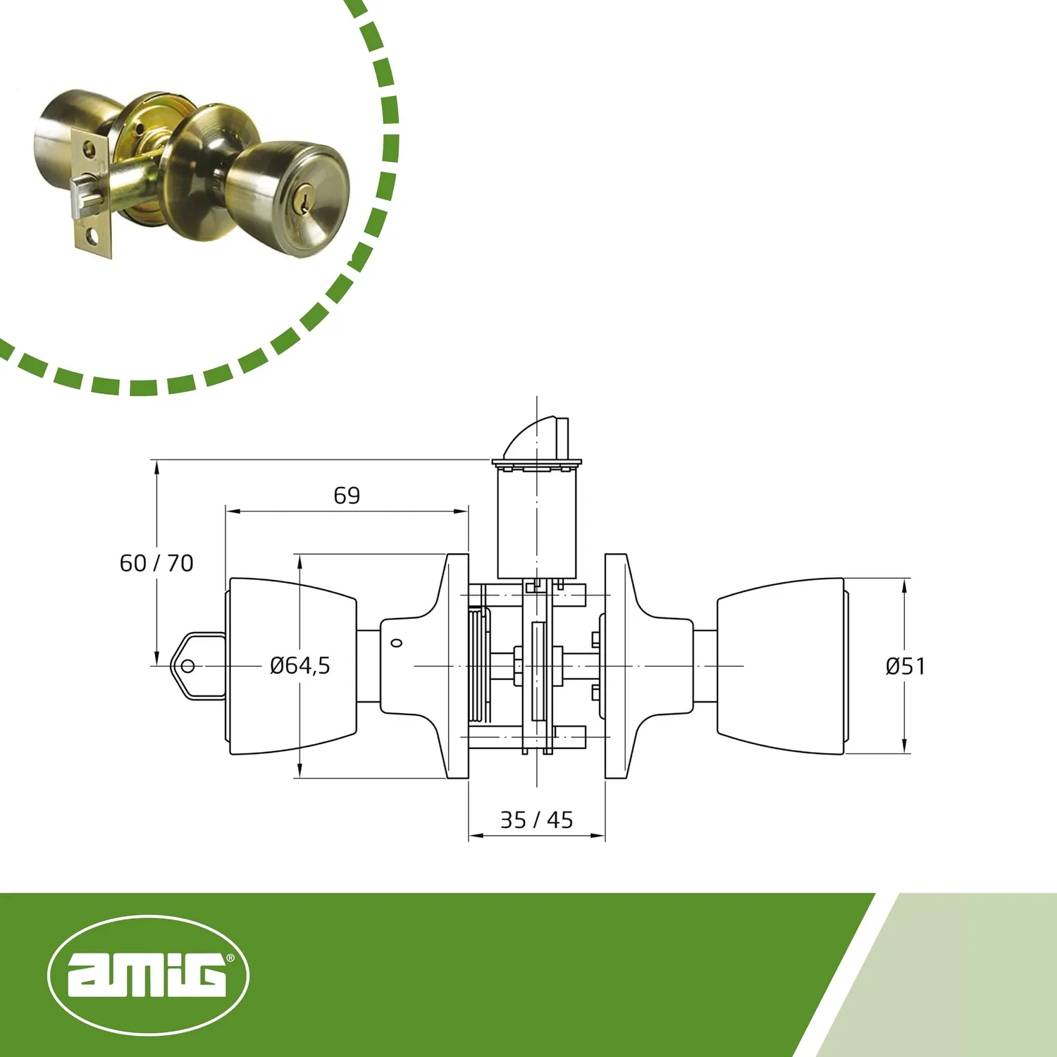 Amig 600 pomolo porta legno 60/70 mm multicolore