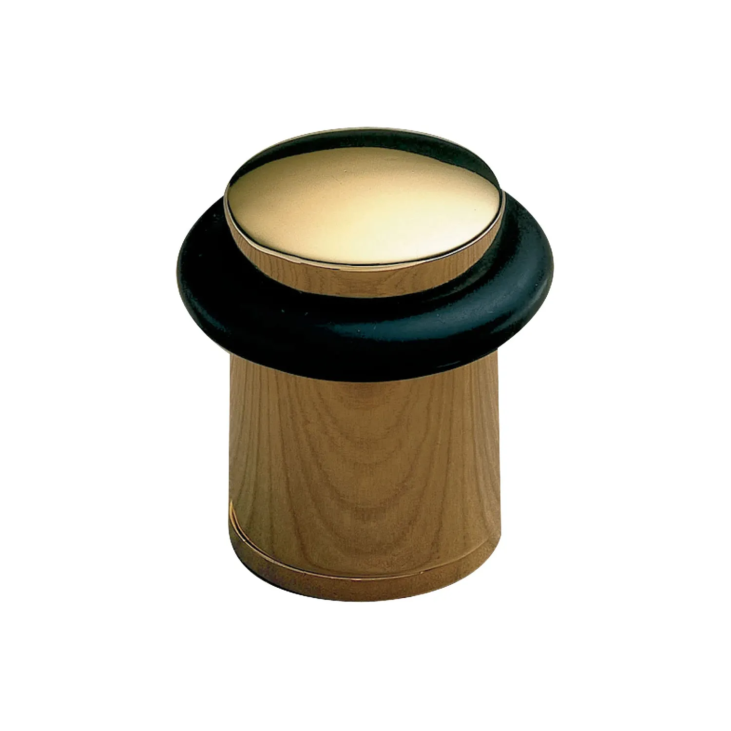 Amig Fermaporta cilindrico oro Ø28x40 mm gomma
