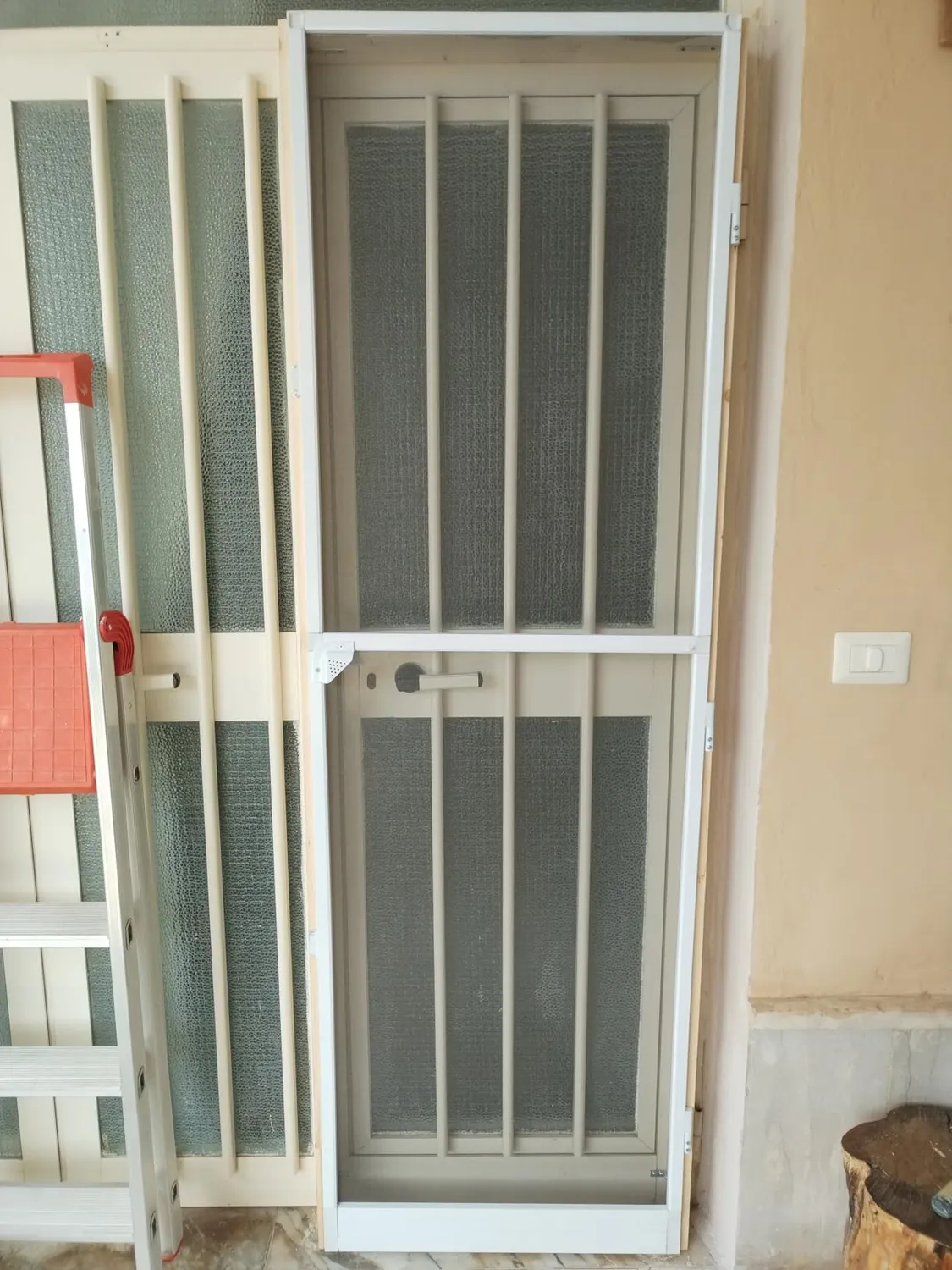 Amig MP01 zanzariera porta battente 100x220 mm bianco