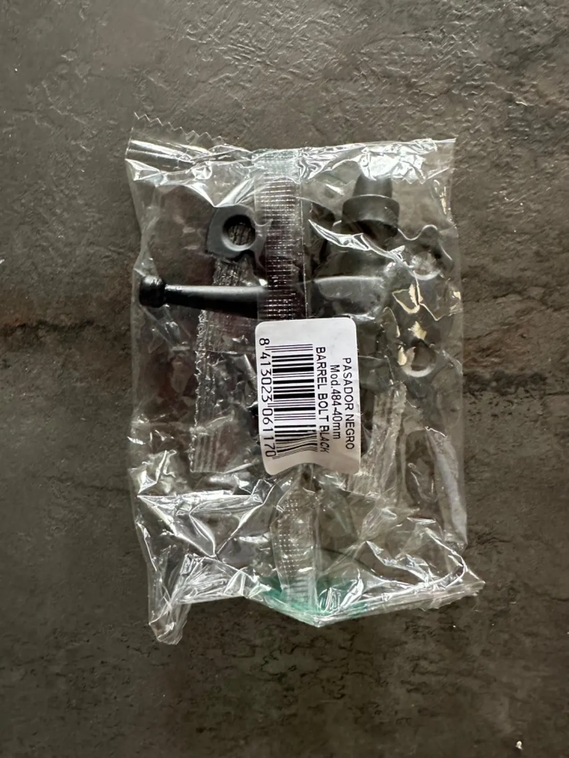 Amig fermaporta appoggio acciaio nero 40 mm chiusura verticale