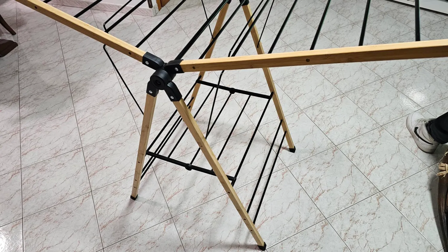 Amig Aeria NaturDry stendibiancheria nero bambu 13 m