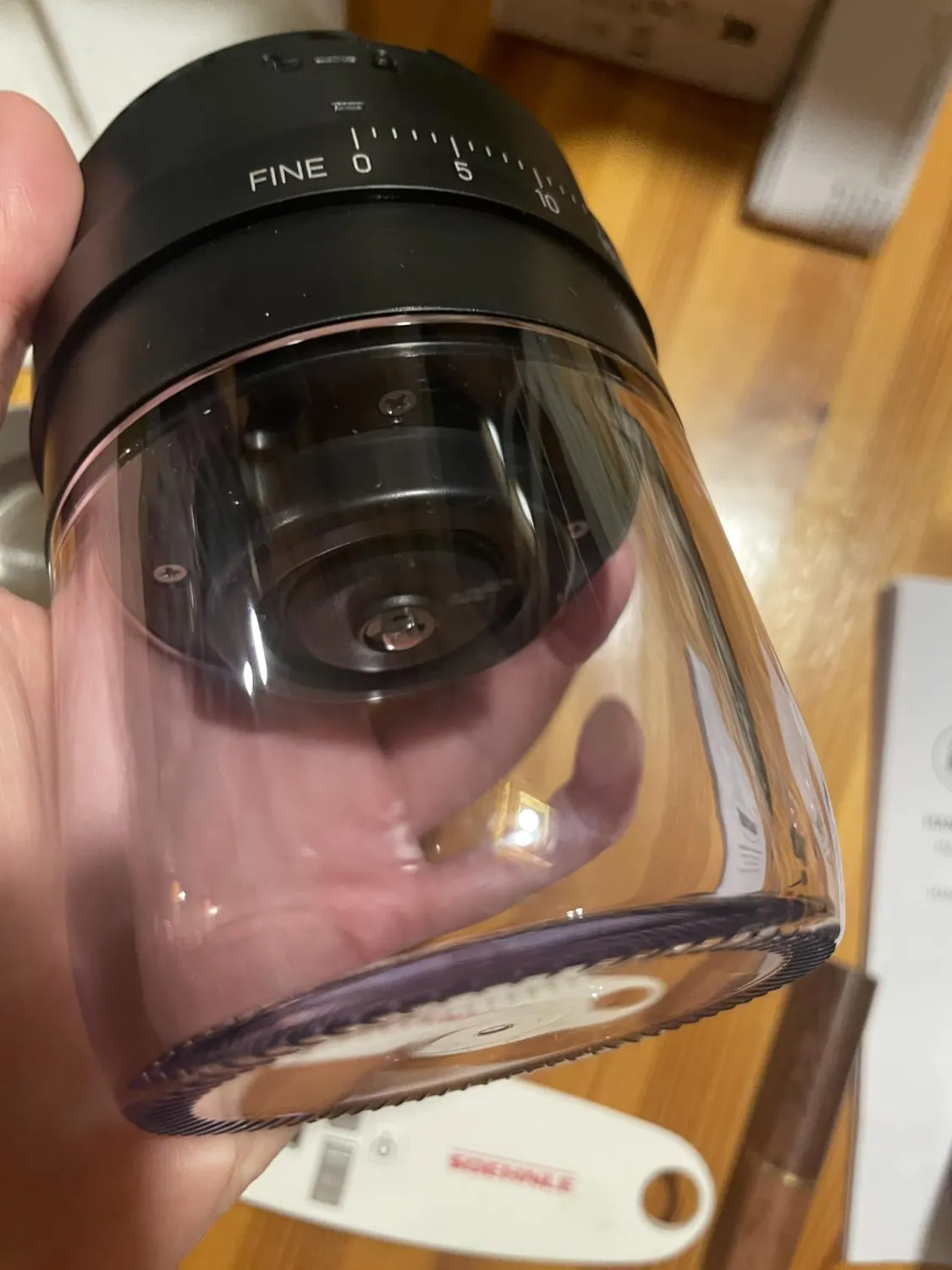 Amig macinacaffè elettrico USB-C portatile 40 livelli