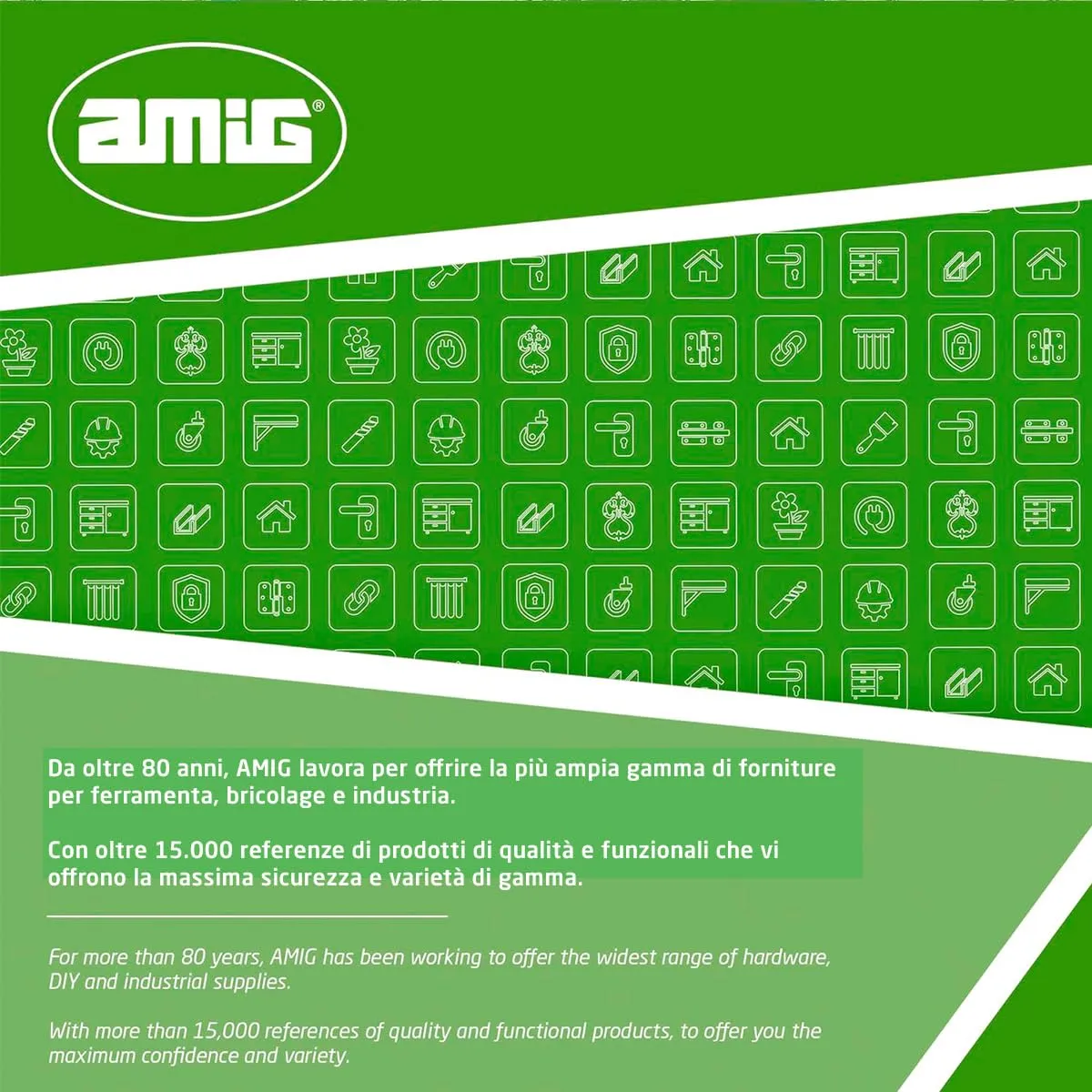 Amig cassetta sicurezza verde 150x110x70 mm acciaio