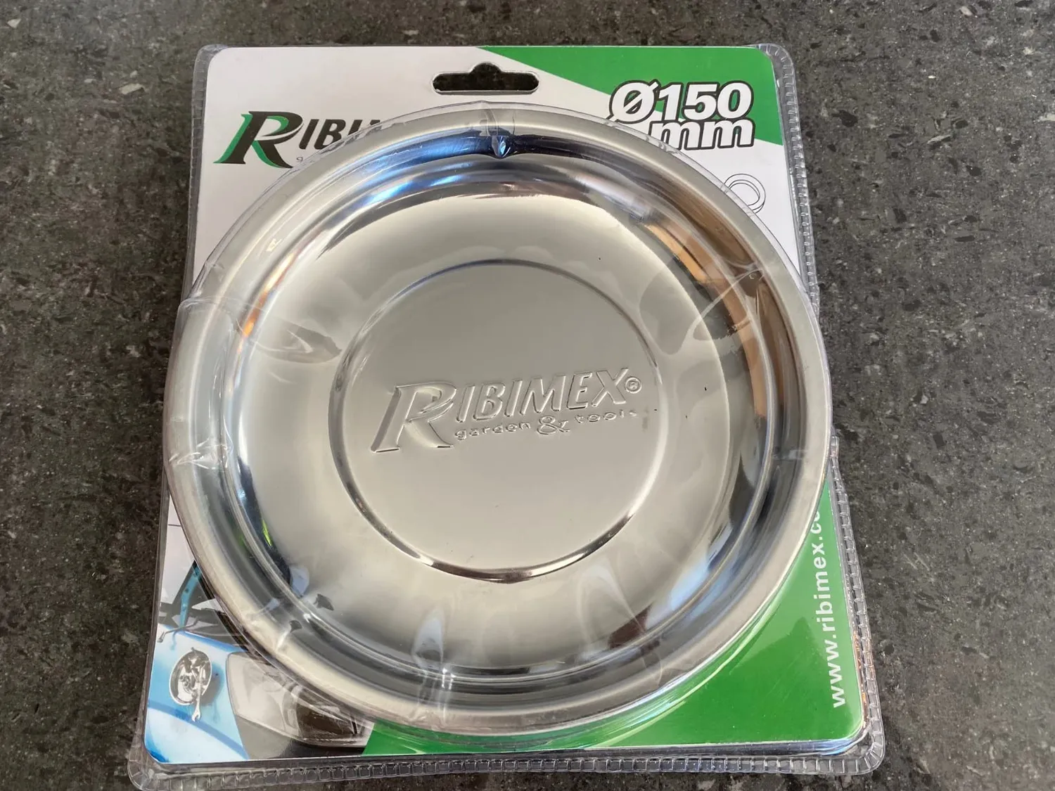 Ribimex PRCOUP150 ciotola magnetica 150 mm doppia faccia