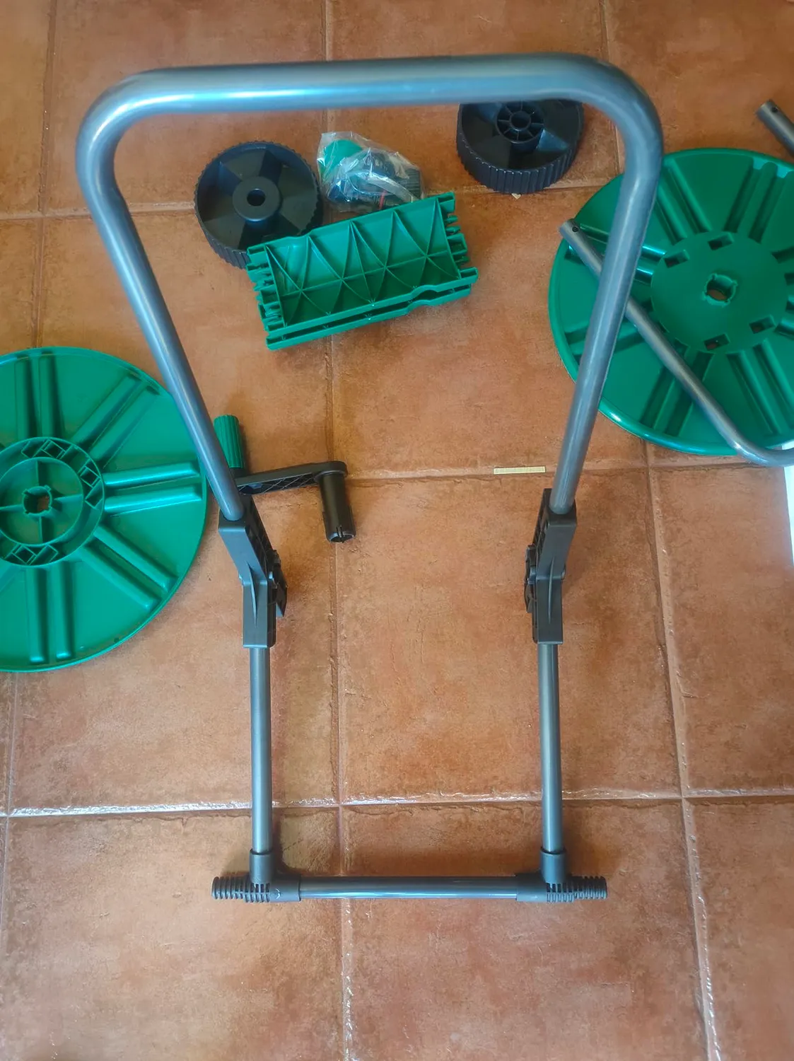 Amig carrello avvolgitubo 45 m verde 75 cm