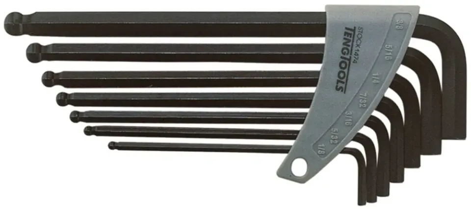 TengTools Set Chiavi Esagonali AF Ball Point 7 Pezzi