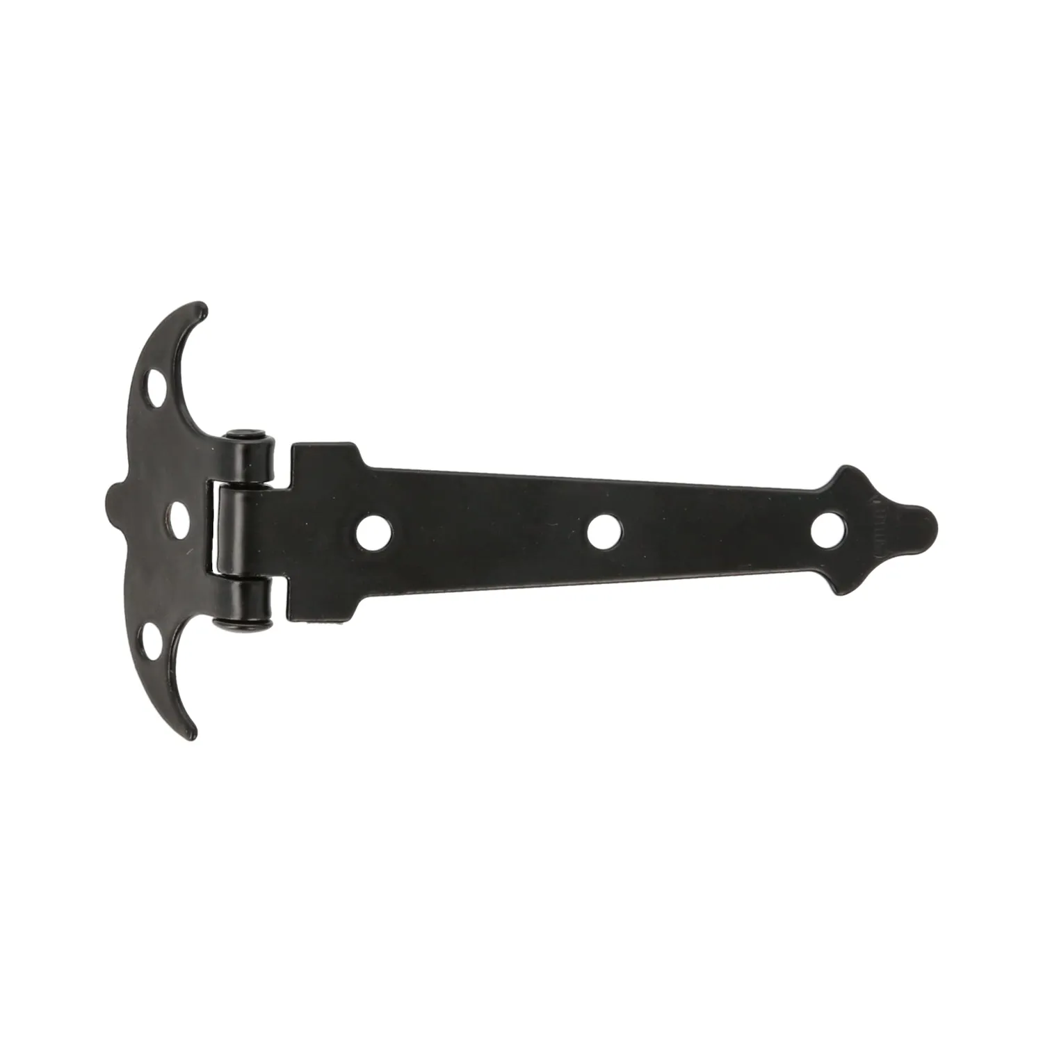 Amig Cerniera Due Ali Rustica Acciaio Nero 90 mm