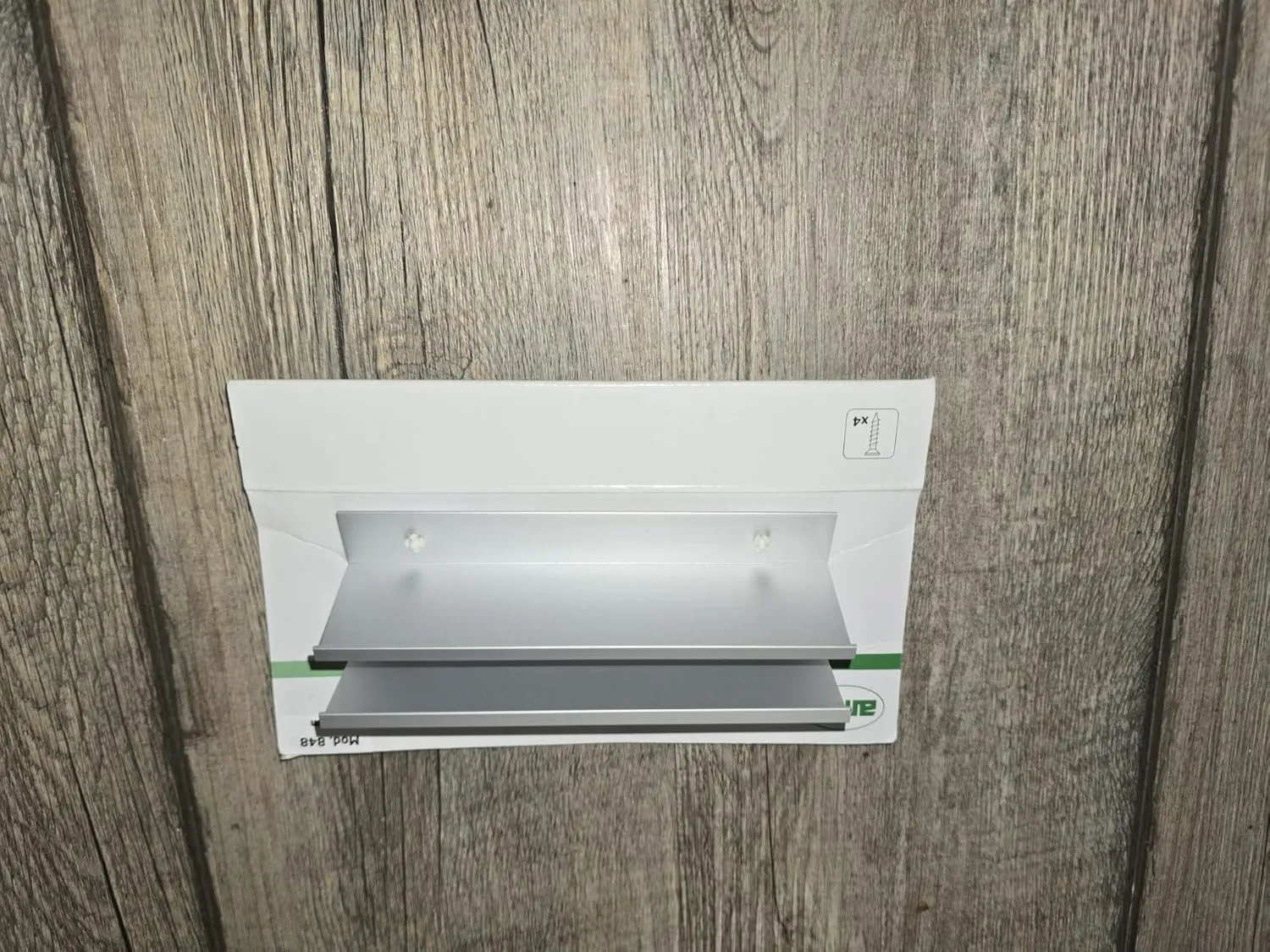 Amig 848 maniglie per mobili 160 mm argento 2 pz alluminio