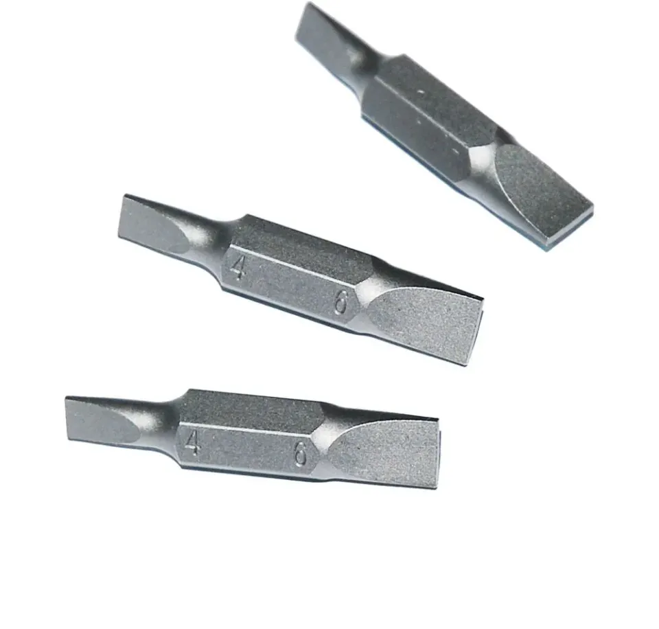 TengTools Inserti piatti doppi 4x6 mm 1/4" 5 pezzi