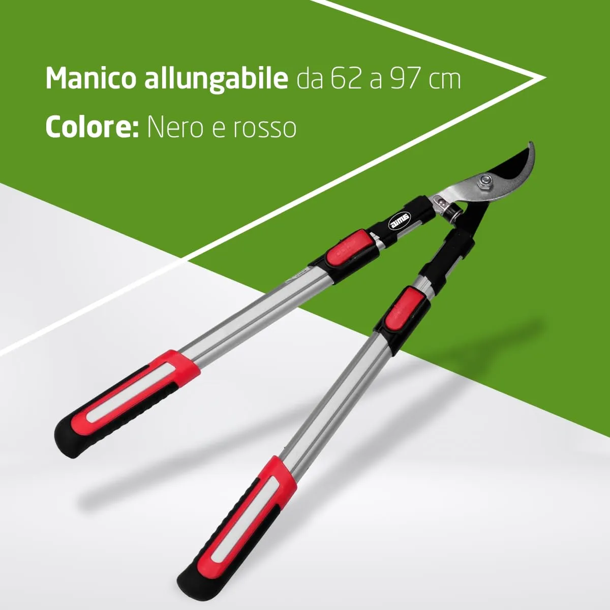 Amig Forbice Potatura Telescopica 62-97 cm 38 mm Bypass