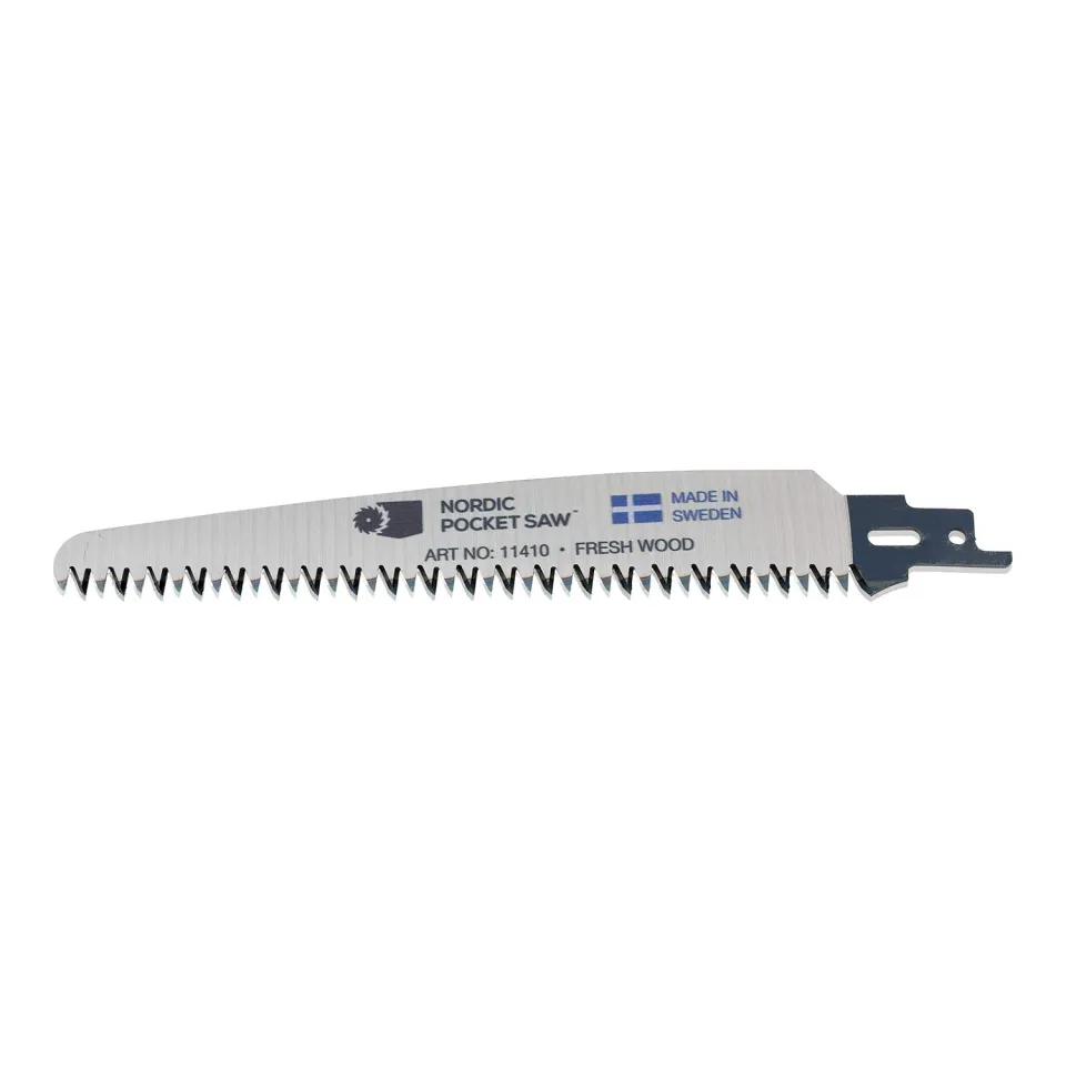 Nordic Pocket Saw Lama Sega Legno 20 cm ricambio 2 denti/cm