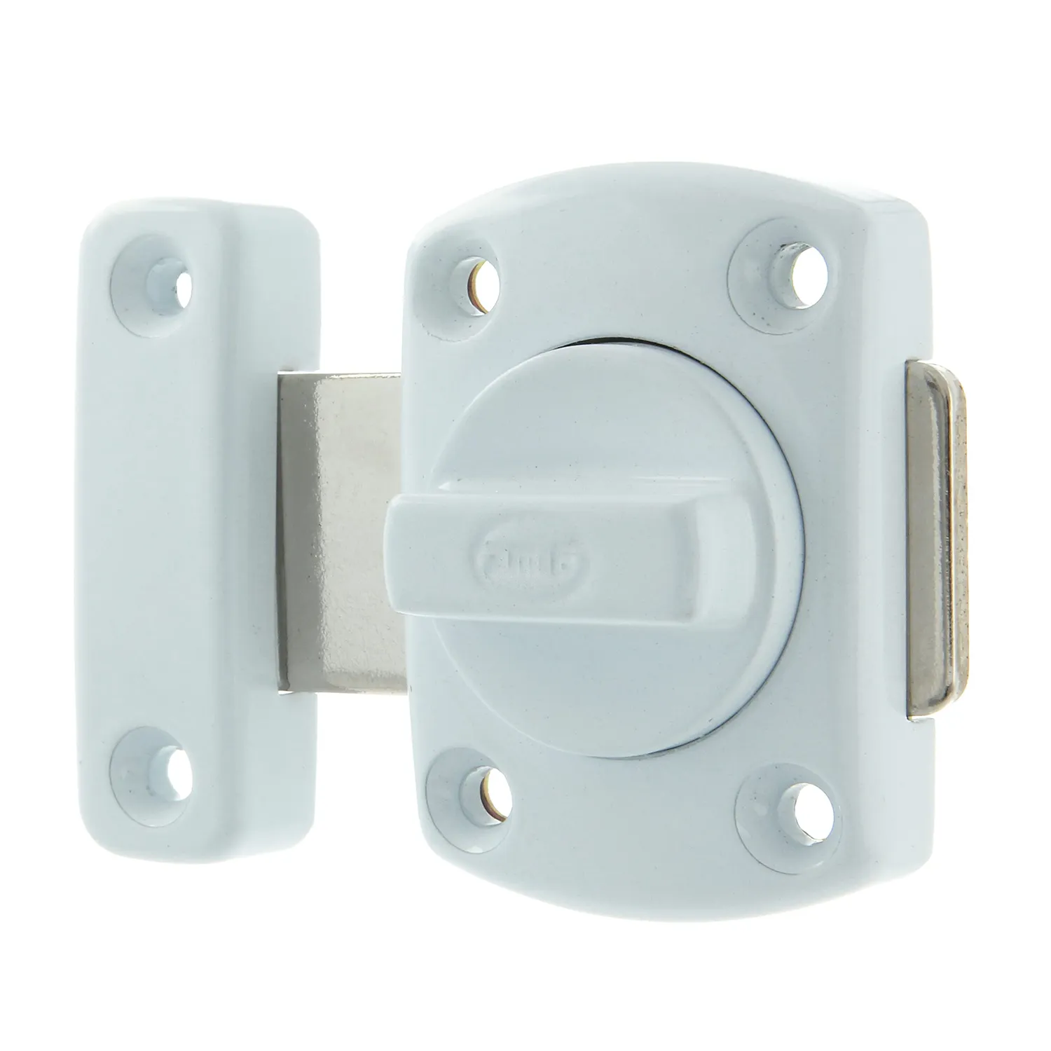 Amig 388 chiavistello porta legno bianco 30x42 mm