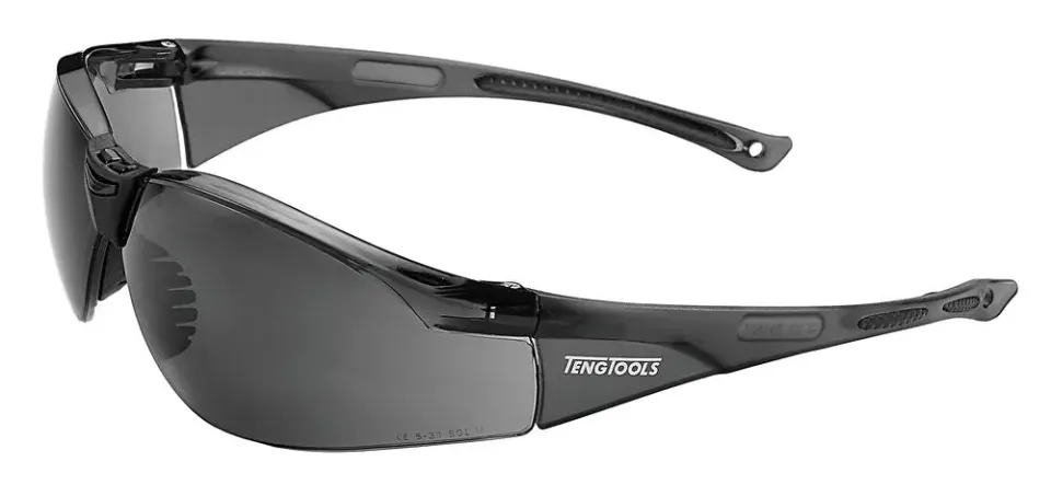 TengTools Occhiali Sicurezza Sport Lenti Grigie