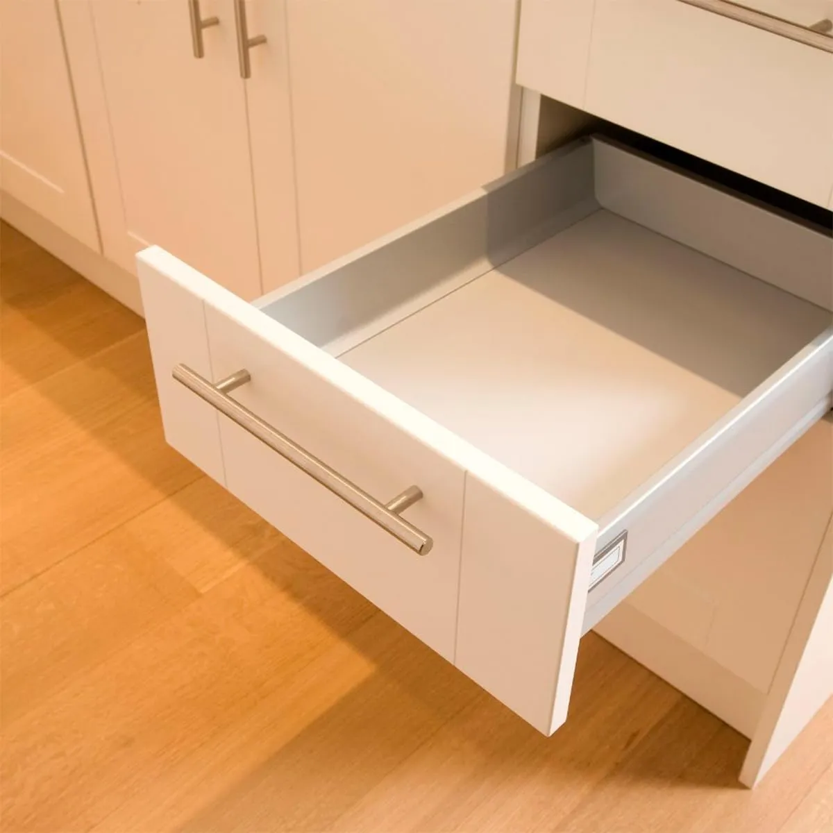 Amig Mod.30 Guide Cassetti 86x500 mm 2 Pezzi Bianche