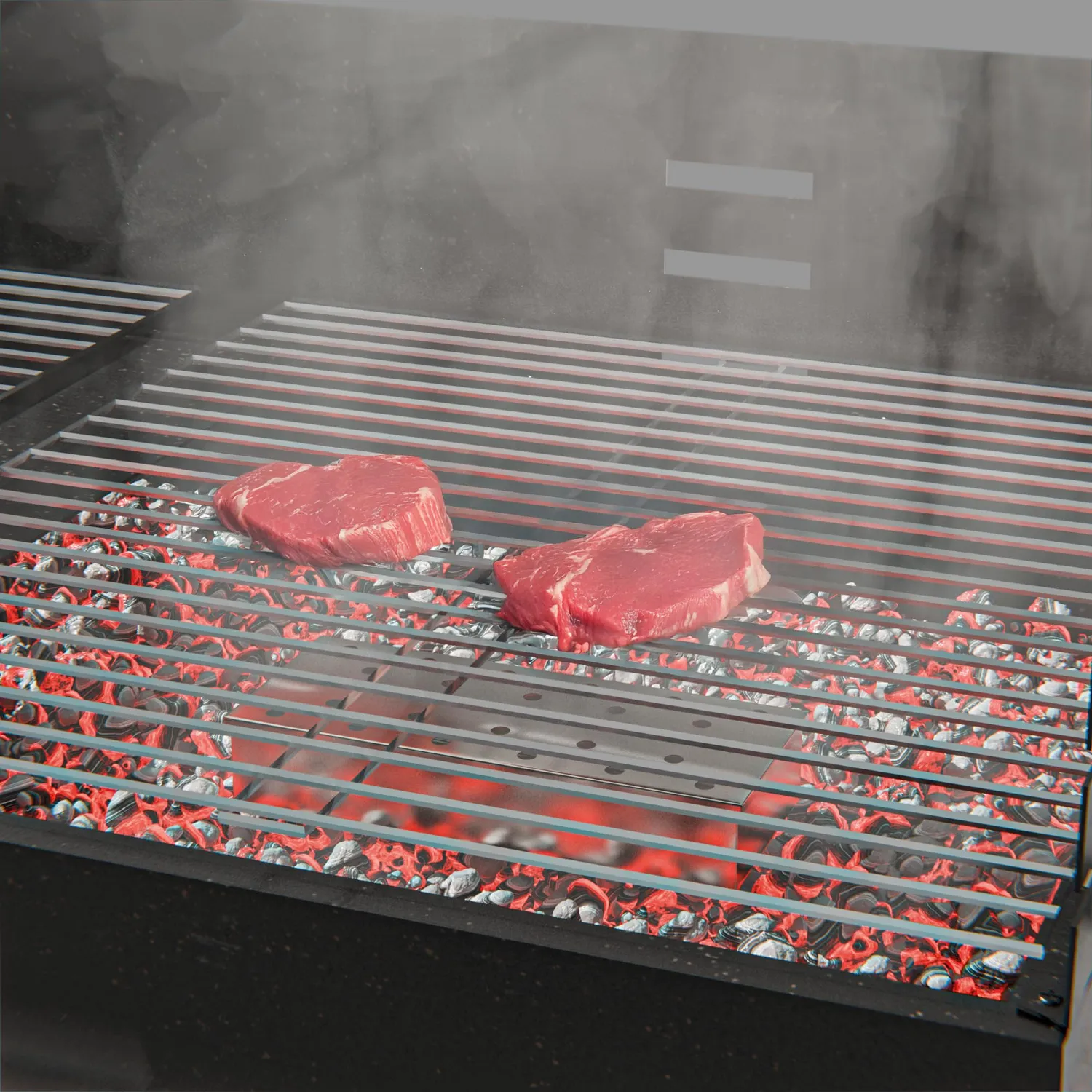 Amig AM09 affumicatore barbecue 23x9x4 cm inox