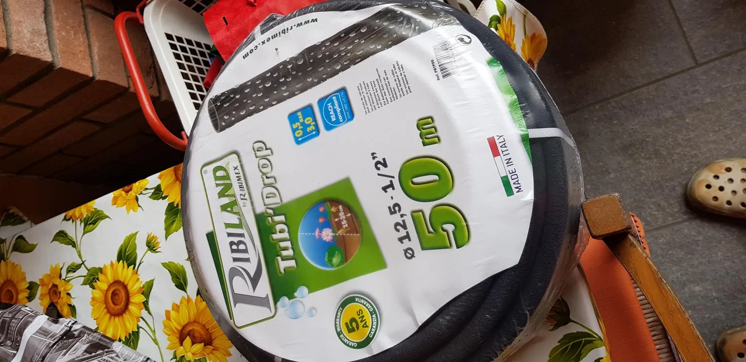Ribimex TubìDrop tubo poroso irrigazione 100 m microforato