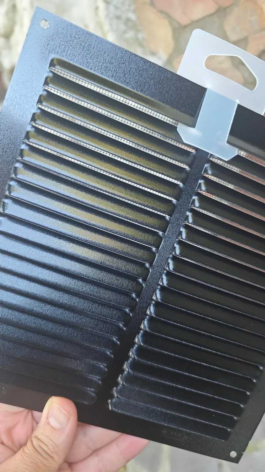 Amig 250x250 mm Griglia di Ventilazione Bianca Alluminio