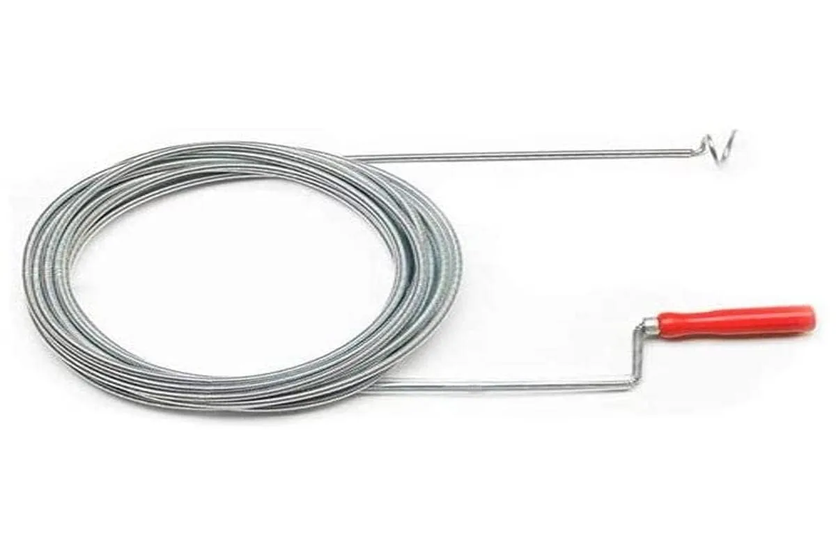 Ribimex Sonda Sturatubi 7 m 8 mm per scarichi e WC