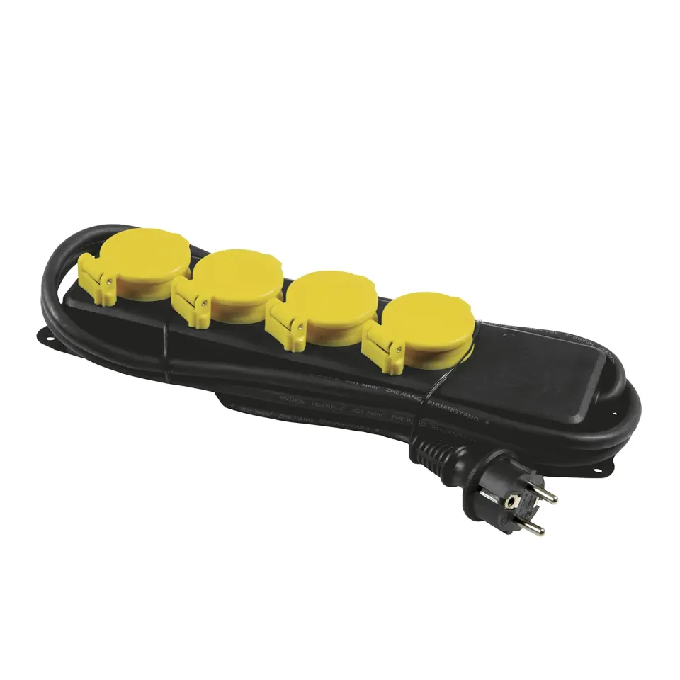 Amig 3305 Multipresa 4 Prese IP44 Cavo 2 m
