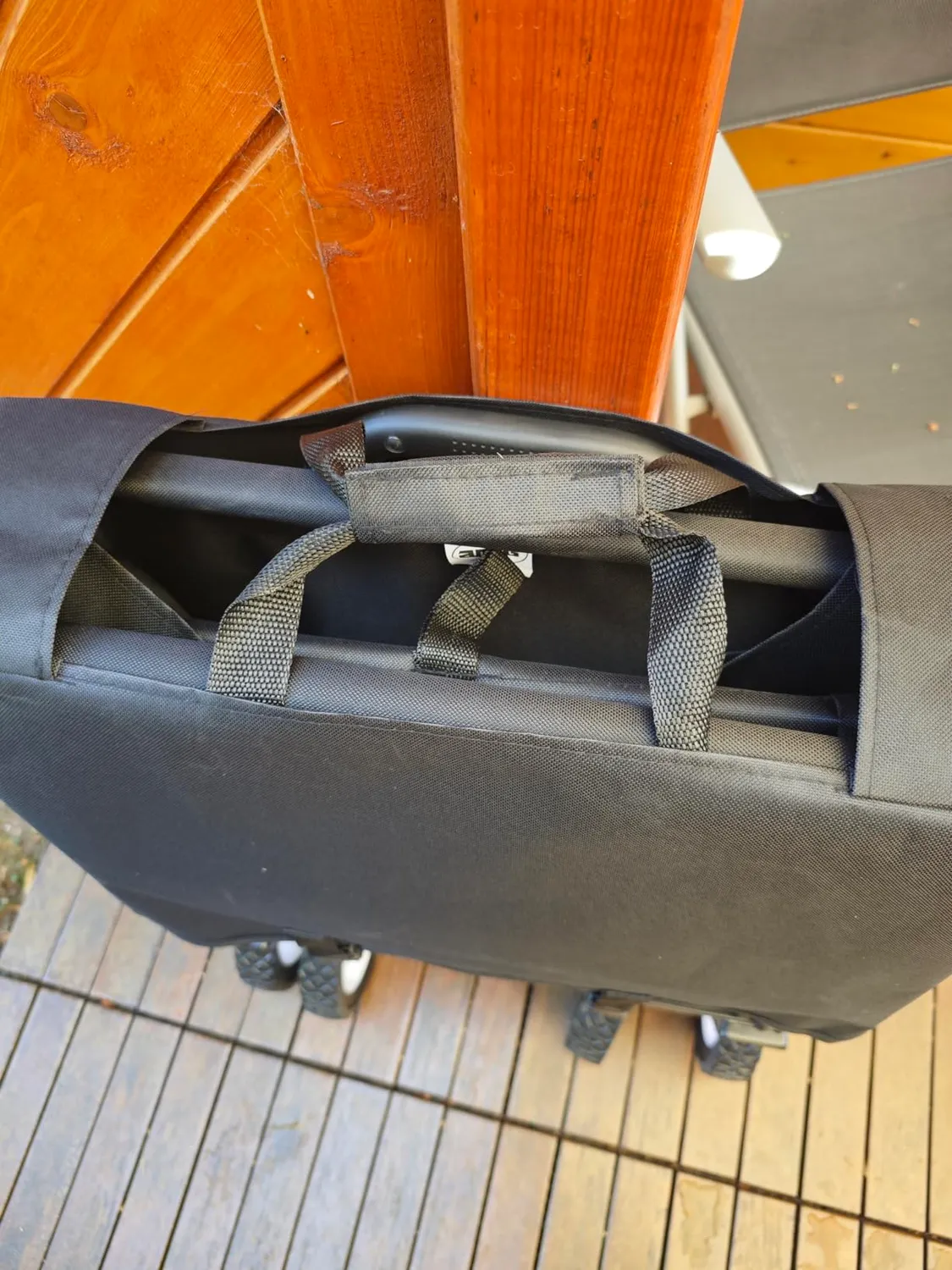 Amig Outland carrello pieghevole nero 100 kg 20 cm