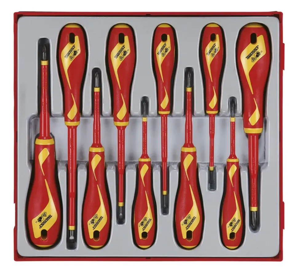 TengTools TT2 set cacciaviti isolati 10 pezzi 1000V VDE