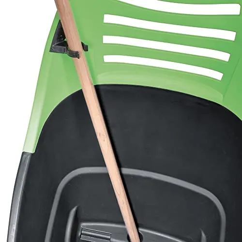 Ribimex carrello multiuso da giardino 65 litri in polipropilene