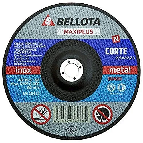 Bellota MaxiiPlus disco da taglio inox 2,5 mm sottile