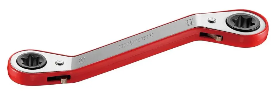 TengTools chiave cricchetto Torx E8xE10 anulare doppia