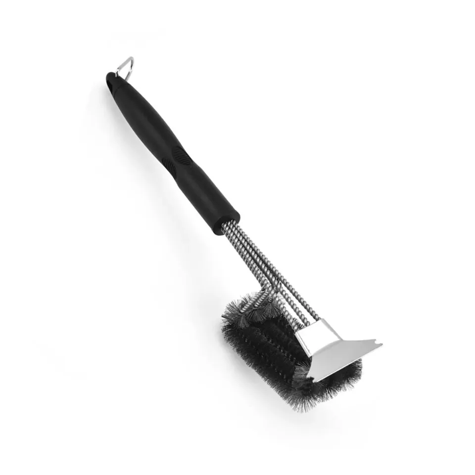 Amig AM36 Spazzola Barbecue 2 in 1 Acciaio 40,2 cm