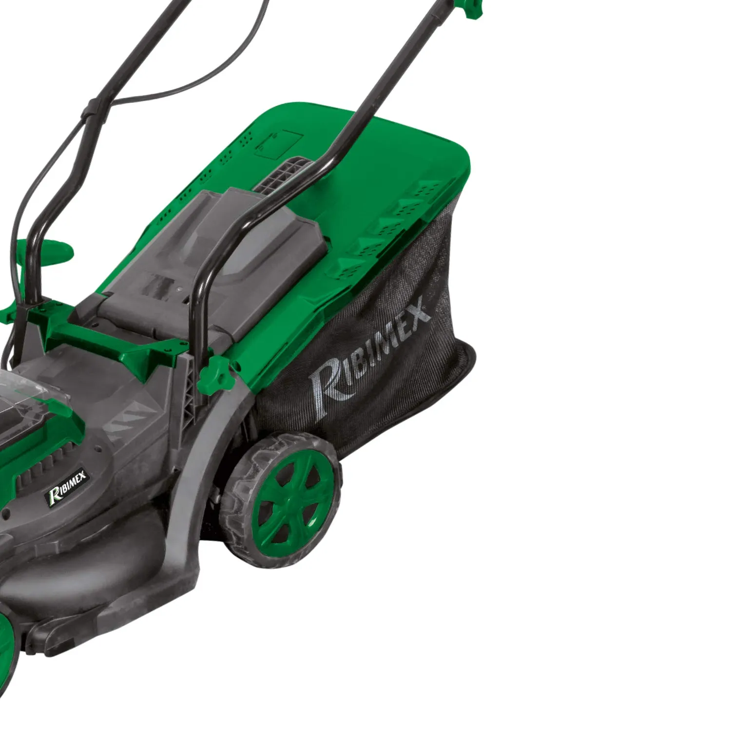 Ribimex PRBAT20/TON33 Rasaerba Batteria 20V con 2 Batterie