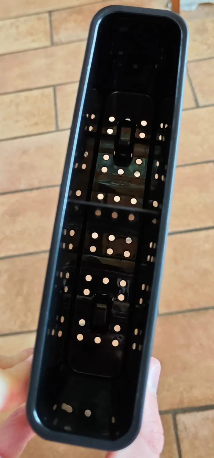 Amig Extik Scolapiatti Estensibile Nero 28-47 cm