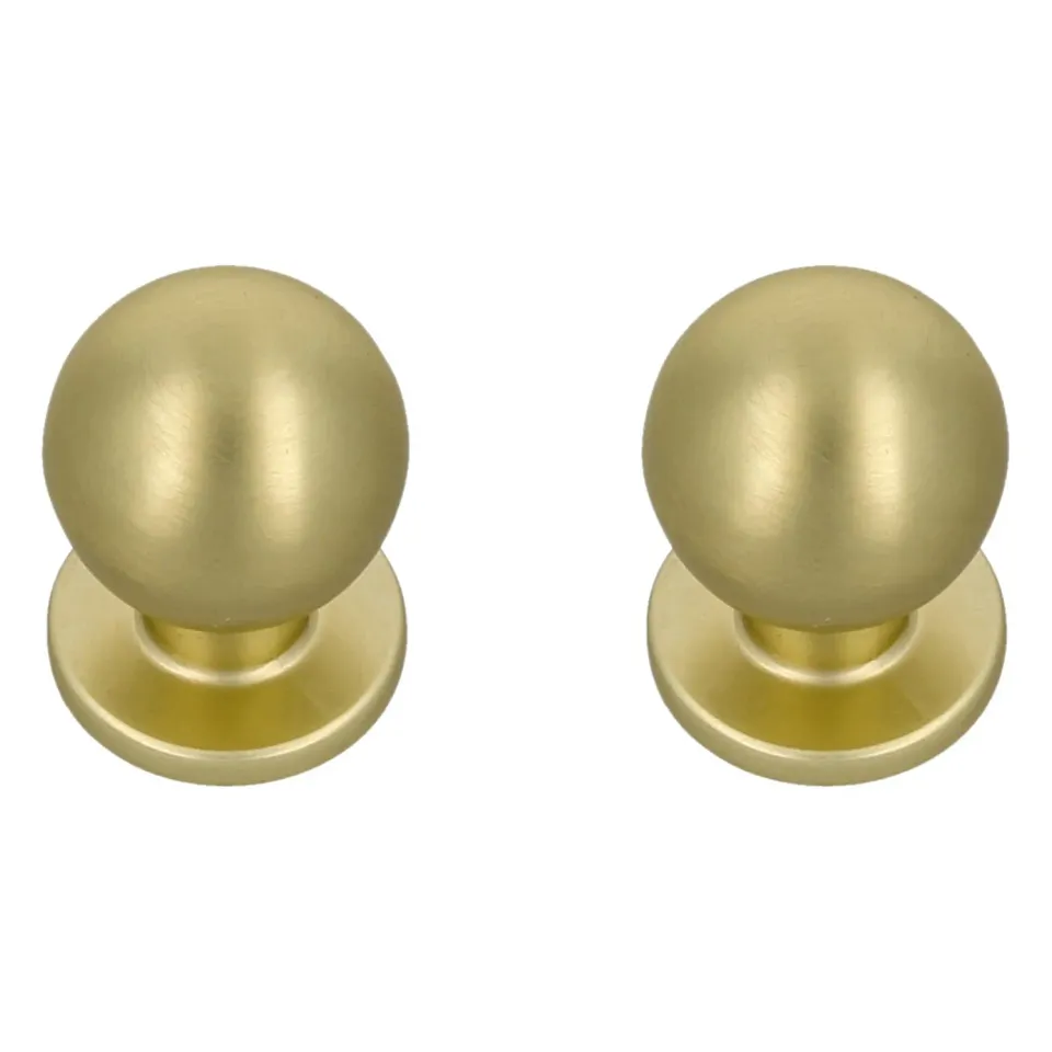 Amig 811 Pomelli Mobili Ø25 mm Oro 2 Pezzi Zamak