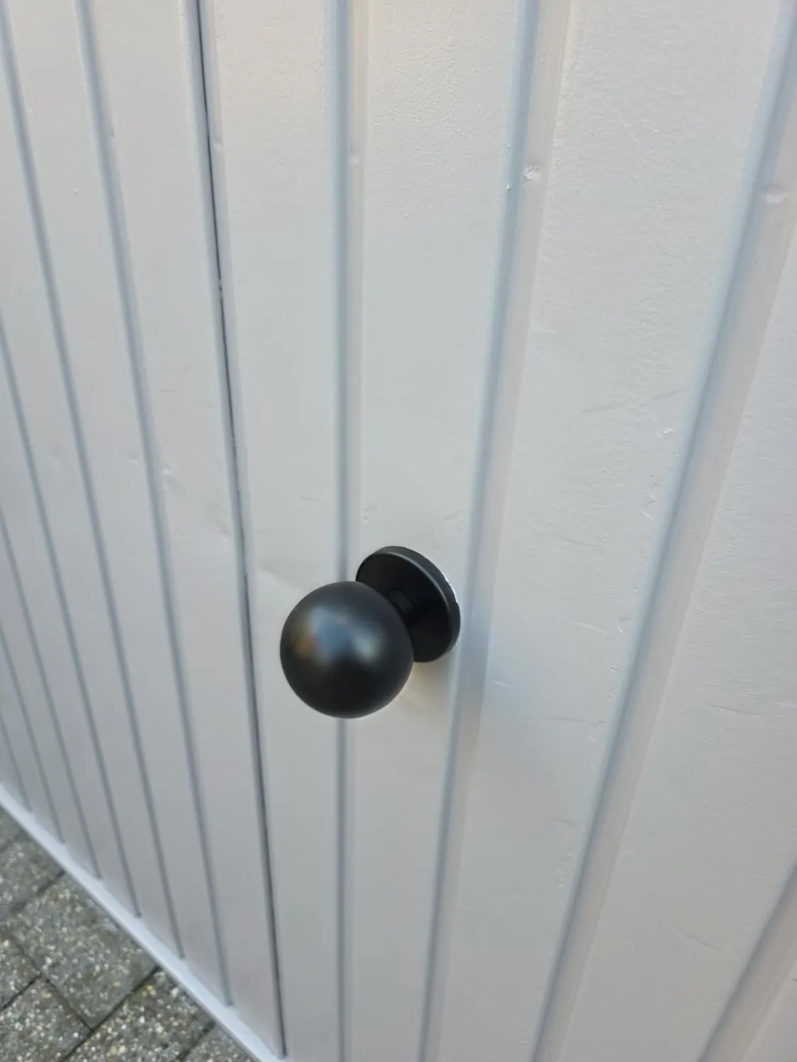 Amig Pomello Porta Acciaio Inox Ø70 mm Nero Opaco