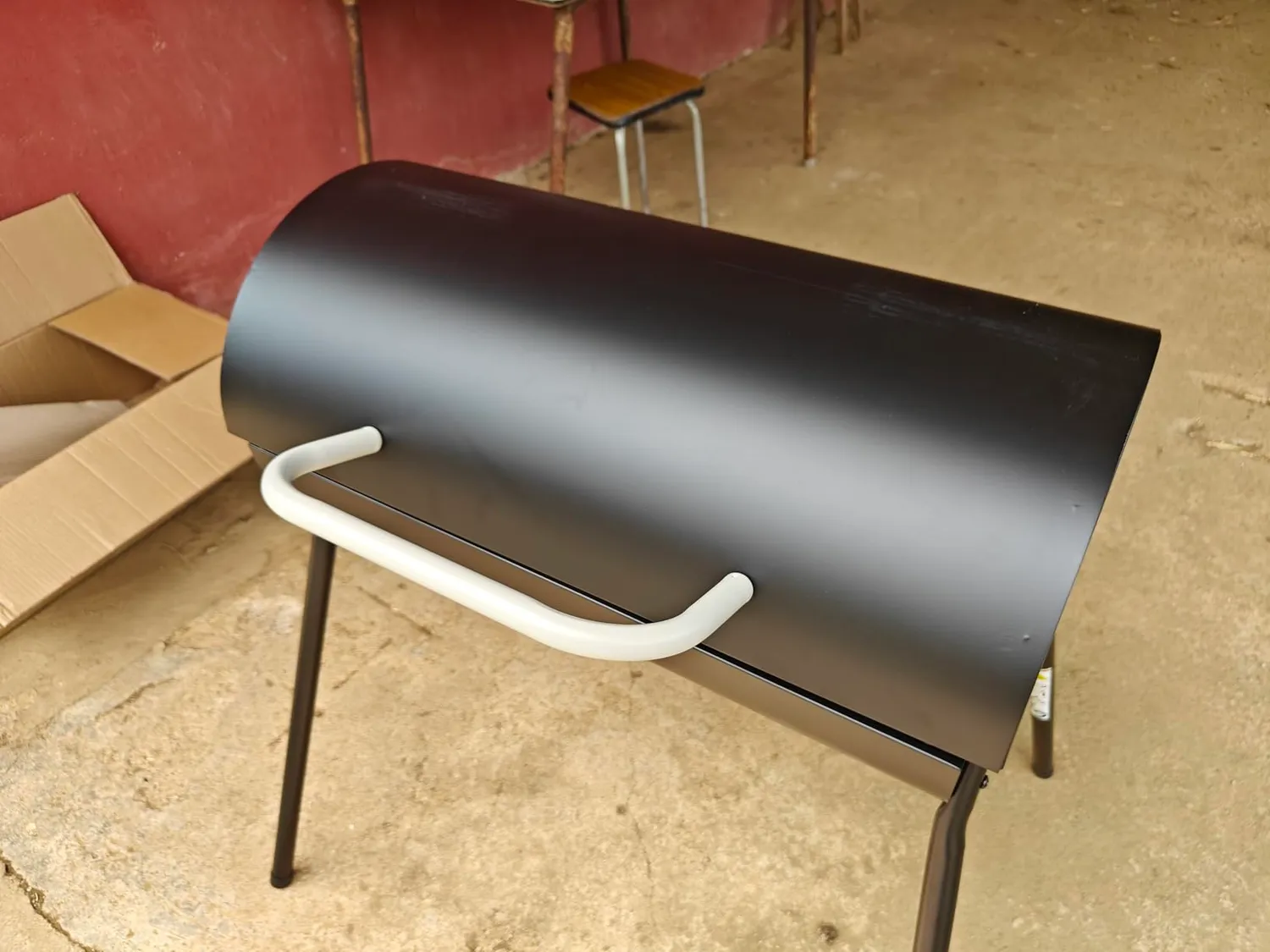 Amig Kaldera barbecue carbone 83x78x63 cm nero