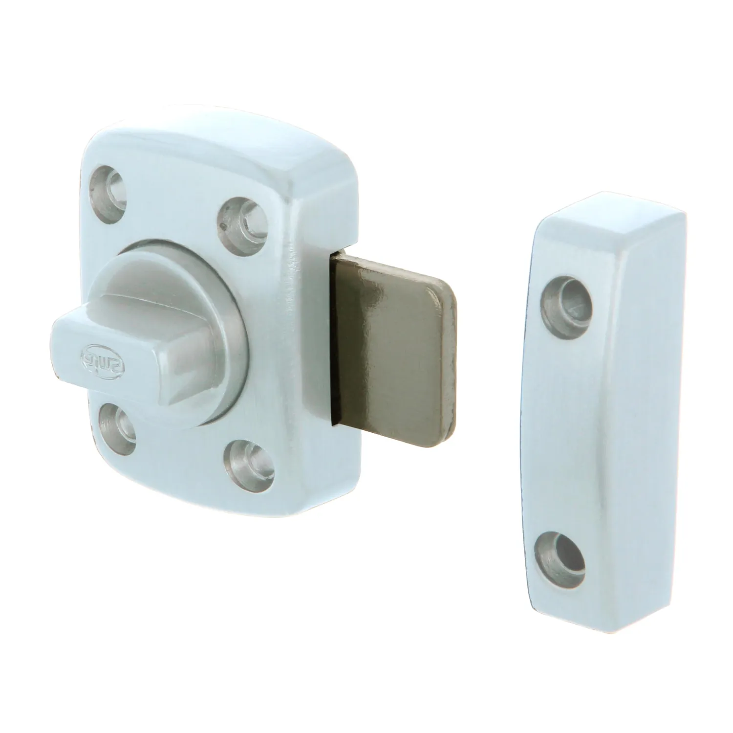 Amig 388 chiavistello porta legno bianco 30x42 mm