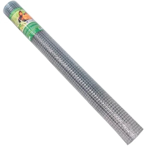 Amig Rete Metallica Zincata Quadrata 1x5 m Giardino