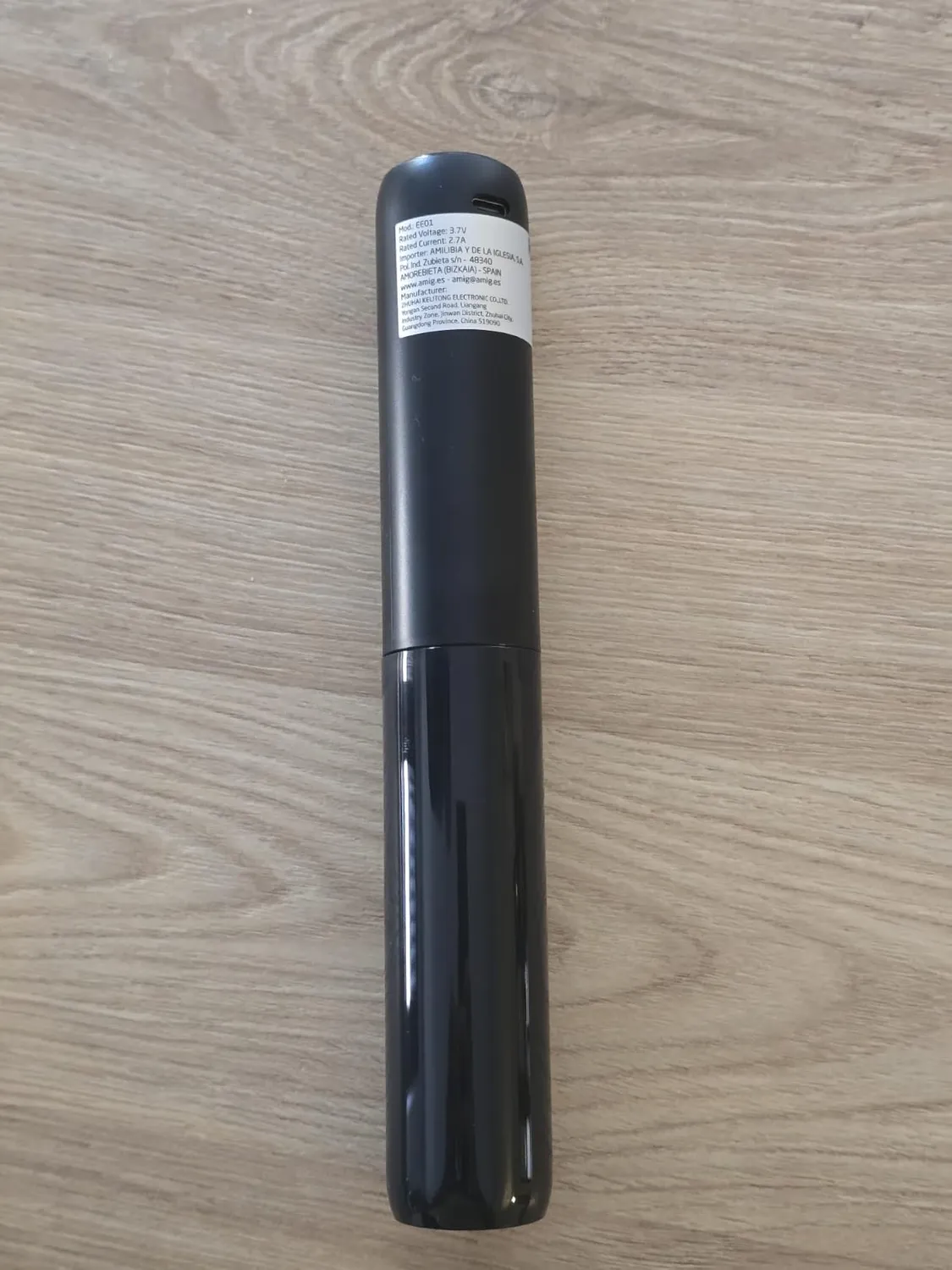 Amig montalatte elettrico portatile USB-C acciaio