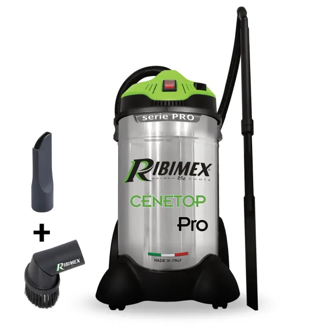 Ribimex Cenetop PRO aspiracenere elettrico 30 L 1200W HEPA